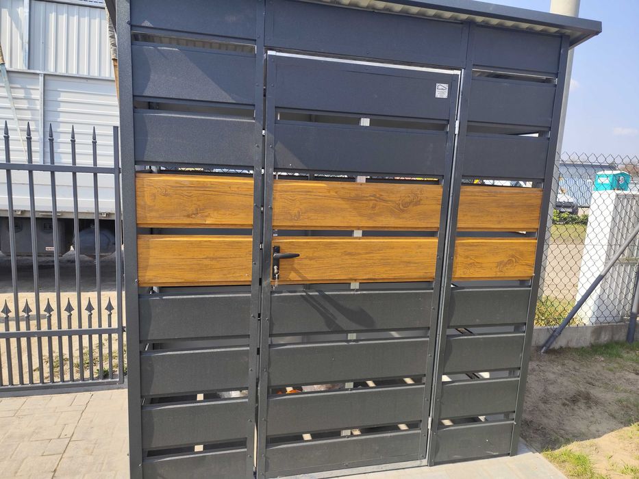 Wiata Śmietnikowa Panelowa