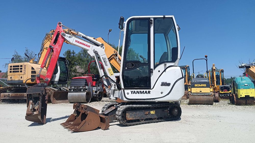 Minikoparka YANMAR SV 16 / 1.7t / 15r! / sv 15 18 20 VIO JCB 8018 Sułów