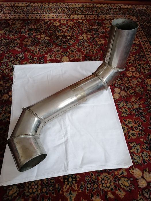 Газова колонка з минулого, труба