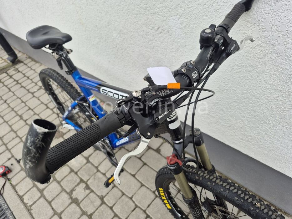 Алюмінієвий велосипед двопідвіс гідравліка бу Scott Genius 26 A13