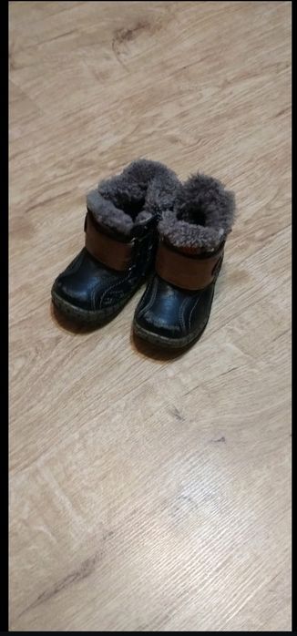 Зимові чобітки шкіряні