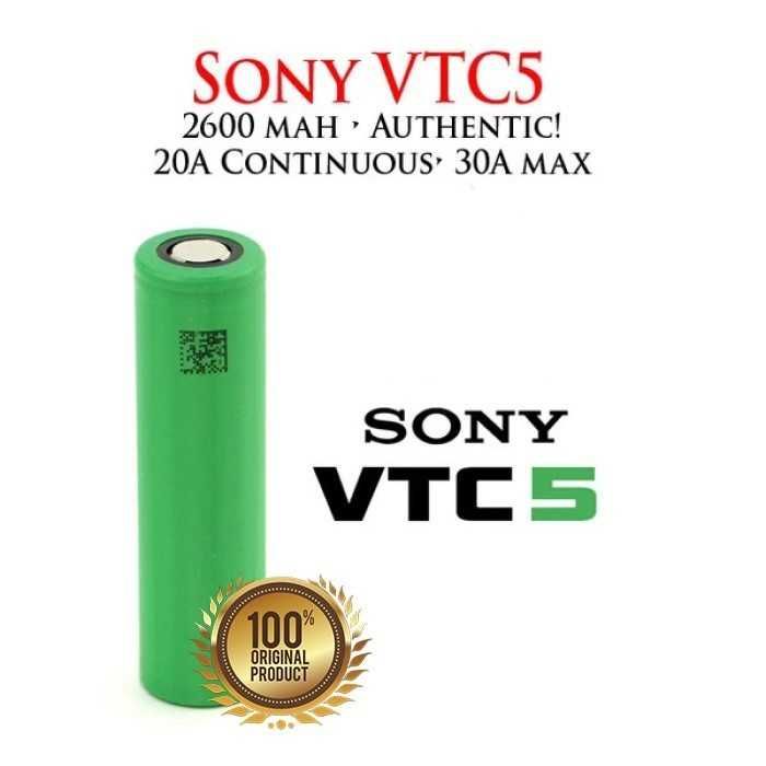 Акумулятор високострумовий 18650 Sony VTC 5 2600 mah (30А)