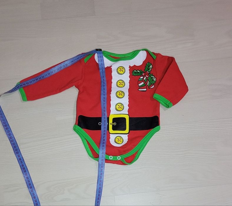 Новорічний костюм Маленький Санта 1-3 міс