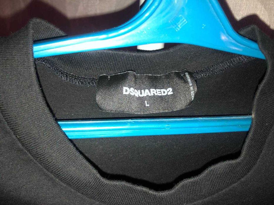 Футболка Dsquared 2 черная