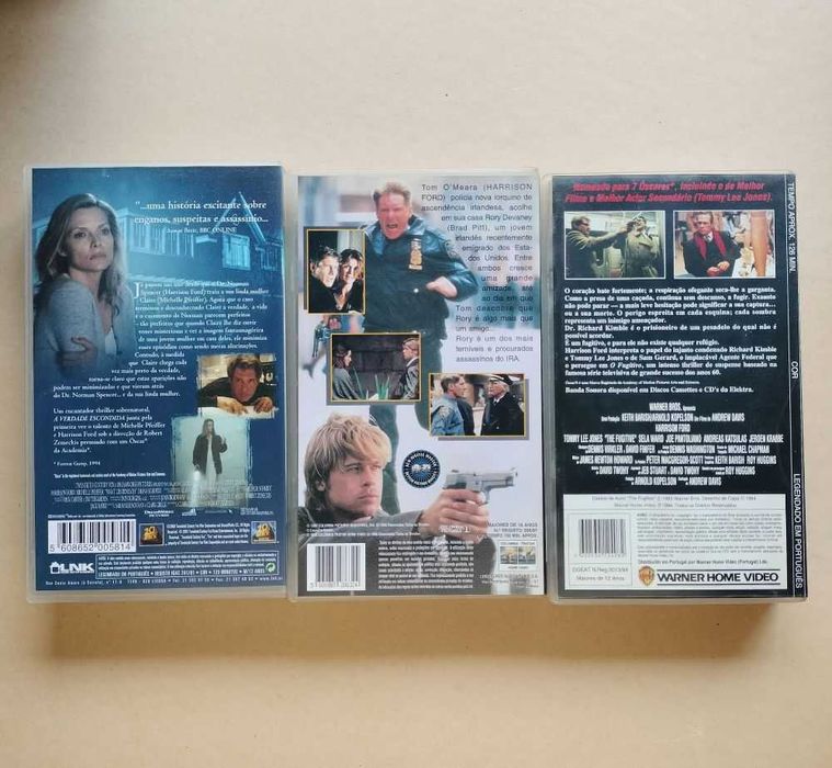 Harrison Ford, 3 VHS