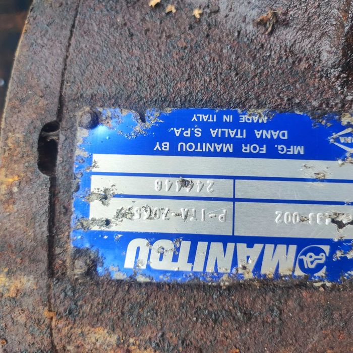 Ładowarka Manitou MLT 629, 633,634,730,732 - dyferencjał/wkład 35:9