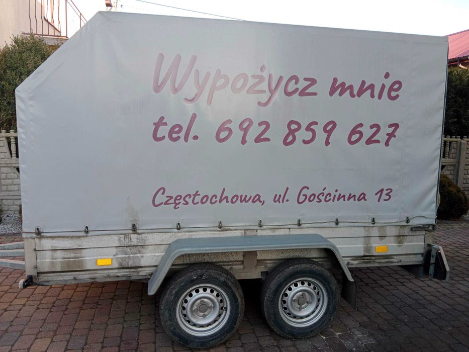 przyczepka wynajem wypożyczalnia przyczep