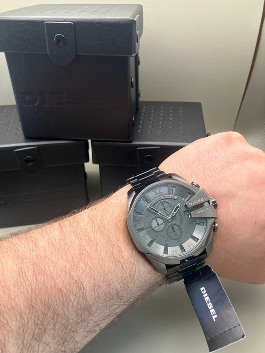 NOWY Diesel Mega Chief DZ4282 | Gunmetal | Grafit | Real Photo | Paragon / FV  | #grafit #bigwatch #onlythebrave #streetwear