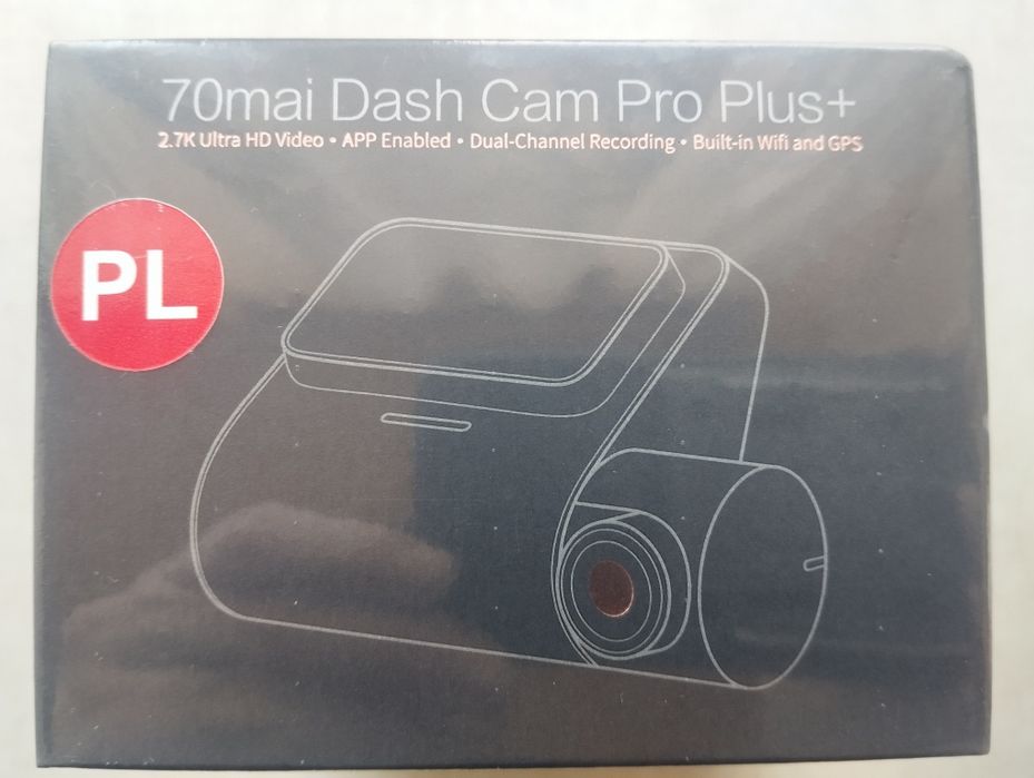 NOWA! Kamera samochodowa 70mai Dash Cam Pro Plus+ A500S Wideorejestrator