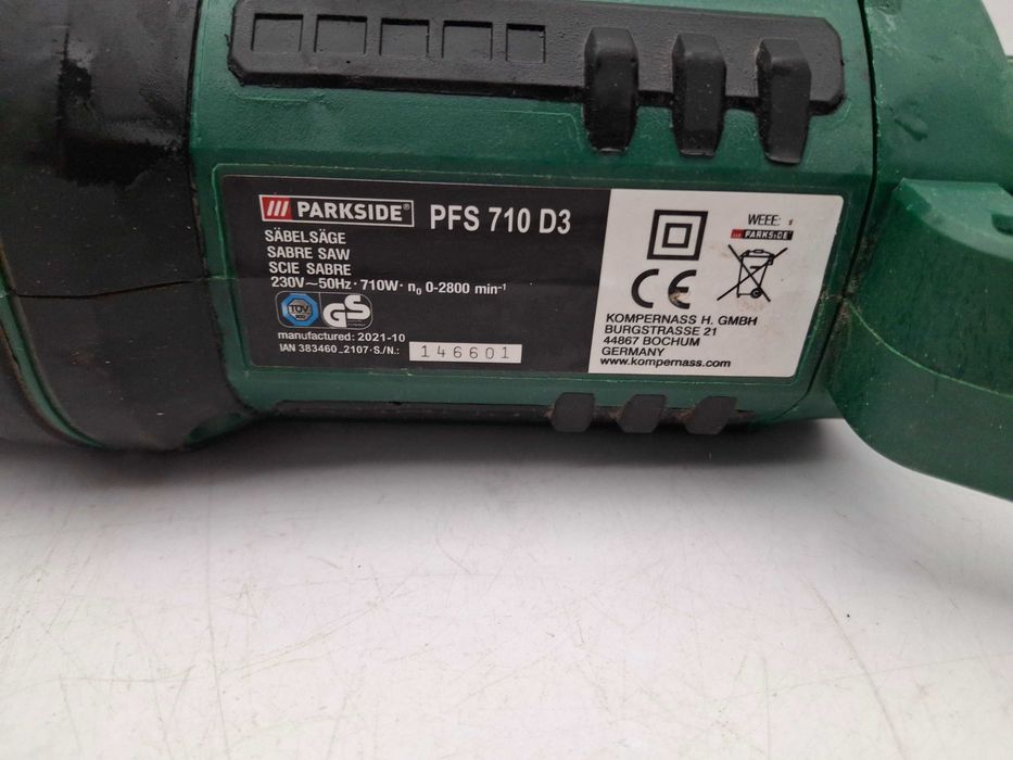 Piła szablasta Parkside PFS 710 D3