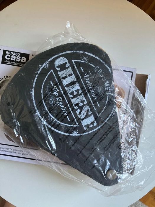 Conjunto de queijo groumet novo nunca usado