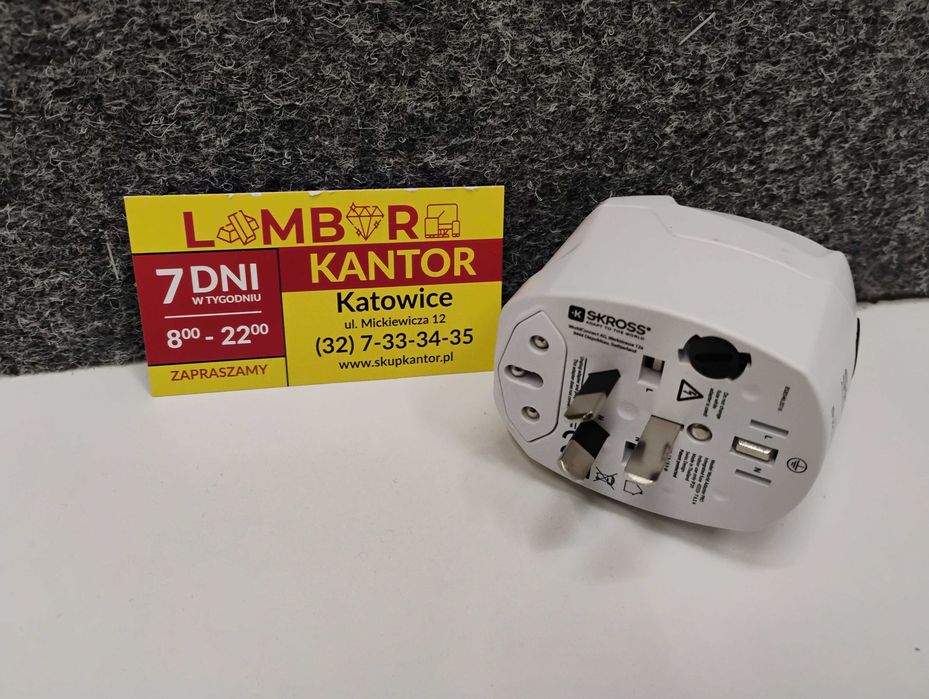 [5221/25] Adapter podróżny, Travel Adapter 4-1 Skross Przejściówka