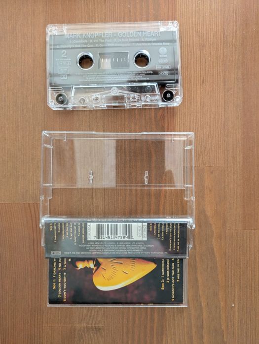 K7 | Cassete - Mark Knopfler " Golden Heart " 1996