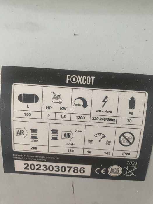 Compressor de ar 100L