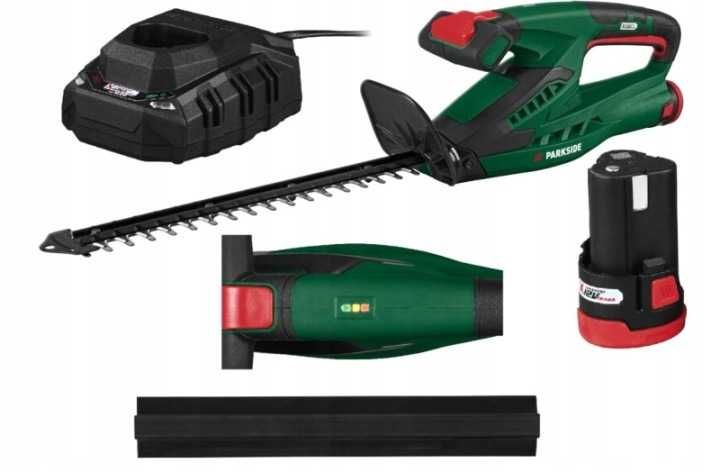Nowe Nożyce do Żywopłotu Parkside 35cm 12V AKUMULATOR i ŁADOWARKA w ZESTAWIE!