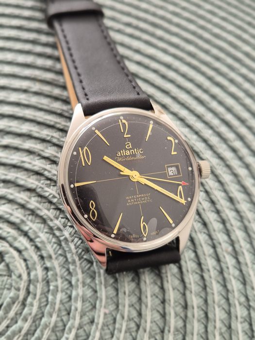Atlantic Worldmaster ORIGINAL czarny z datą