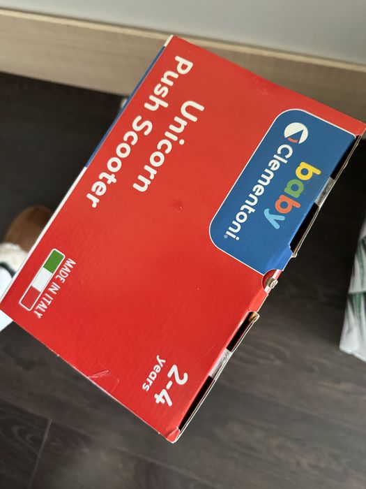 Trotinete criança Menina Clementoni NOVA