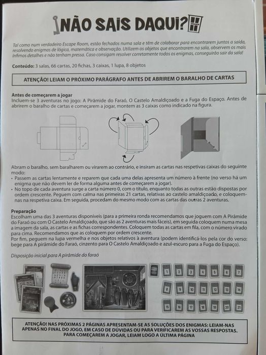 Jogo Escape Room