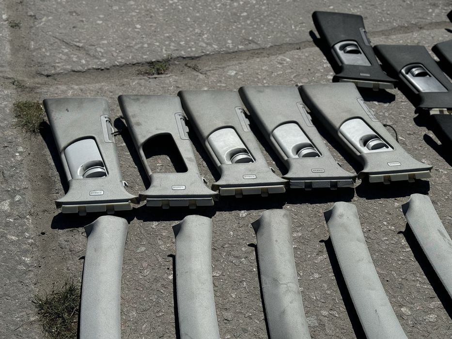 Стойки потолка салону Audi A6 C6  ауді а4 б7 перед зад седан універсал сірі чорні елементи салону та потолка