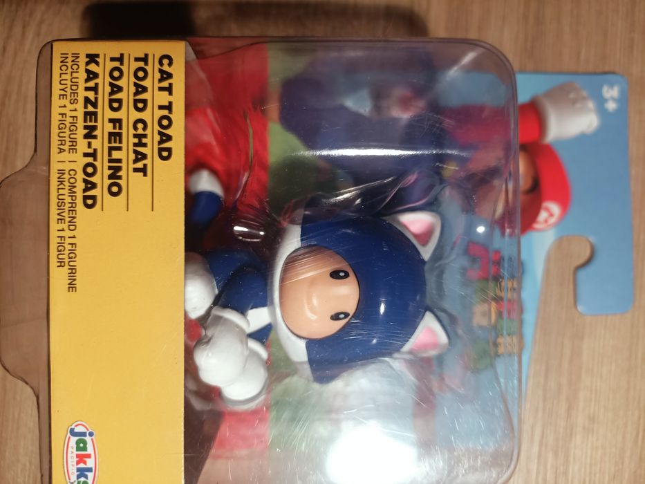 Super Mario figurka Cat Toad