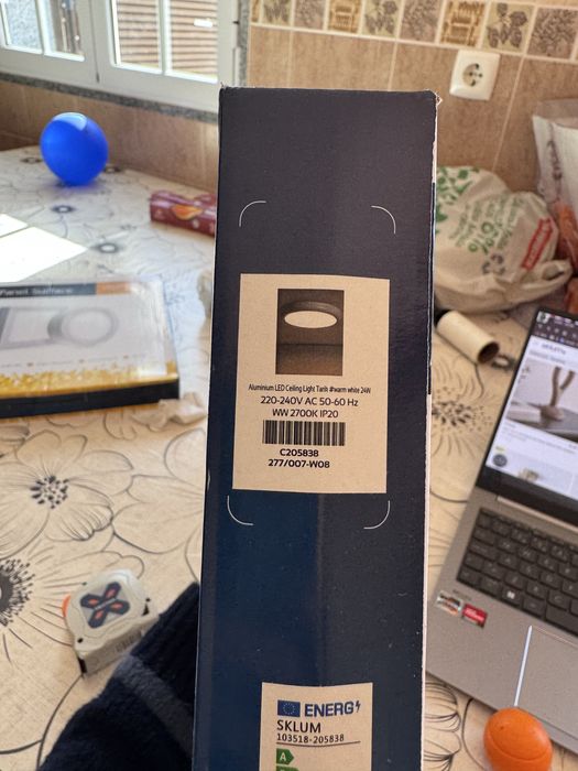 2 candeeiros teto lex