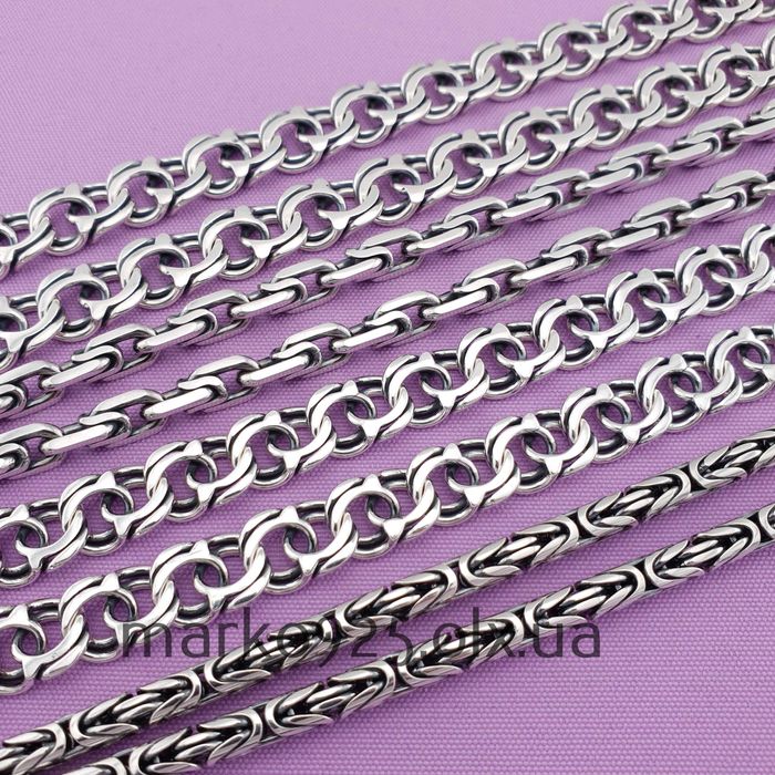 50 грам Срібний ланцюжок бісмарк лисячий хвіст якір срібло 925