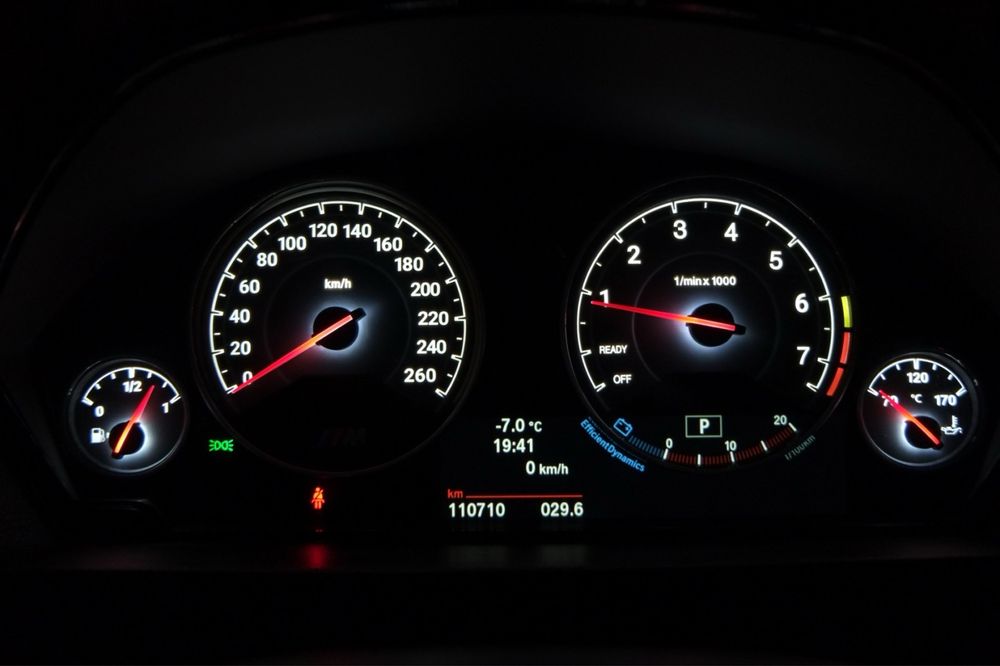 BMW M3 F80 M4 F82 F20 F30 F31 F32 F34 F36 шкалы приборки спидометра