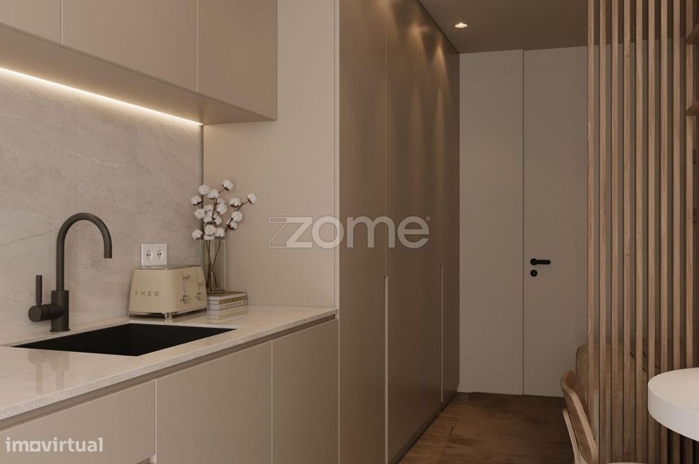 Apartamento T0 Avenida Central