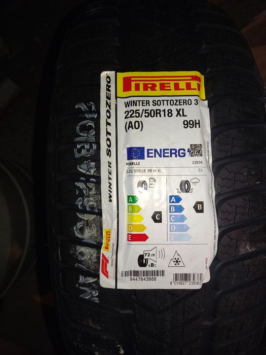 opony zimowe Pirelli 225/50/r18