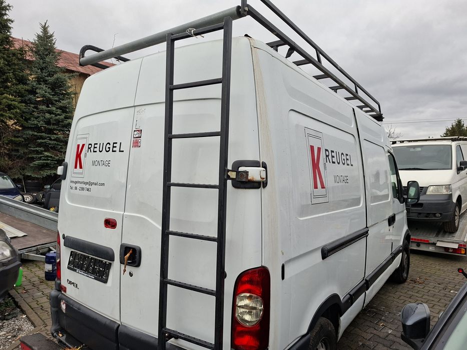 Opel movano uszkodzony silnik