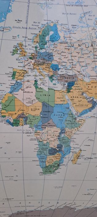 Mapas Mundi Vintage