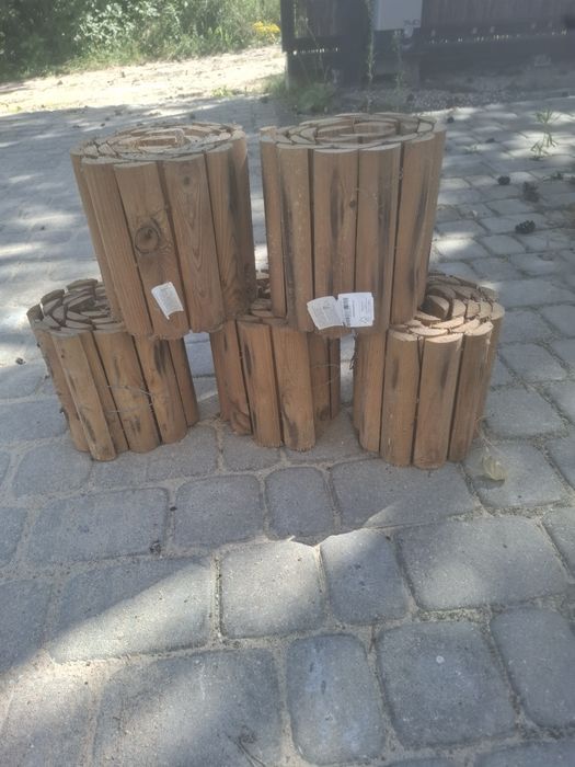 Rollborder palisada obrzeże 5 sztuk
