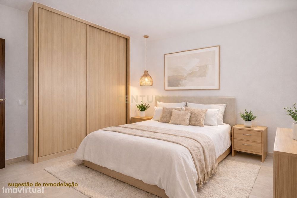 Apartamento T1 com varandas e vista mar no Parque das Amendoeiras — Vi