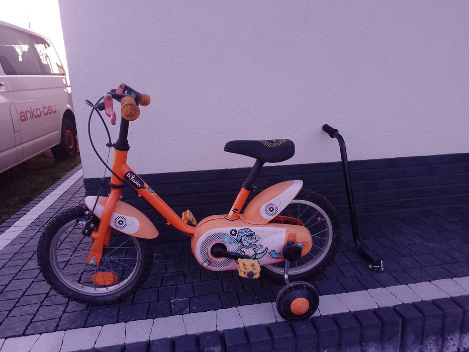 Rower b Twin pomarańczowy
