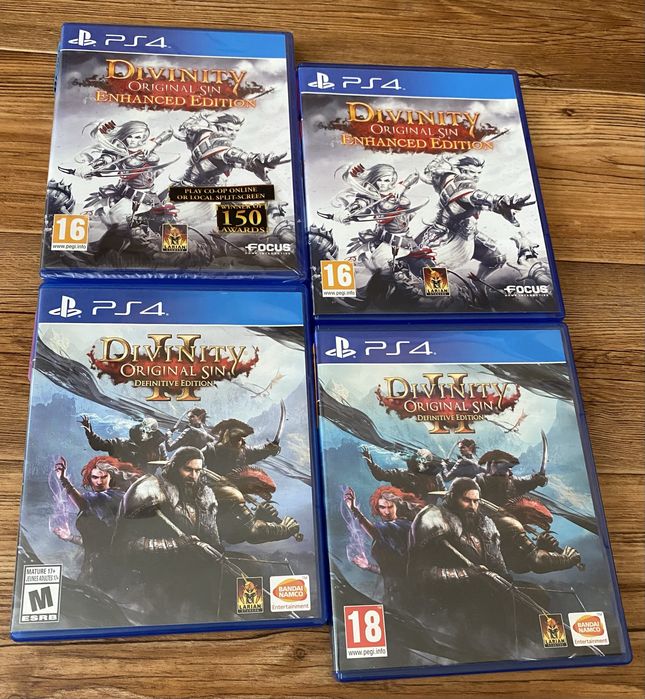 Sony PS4: Bloodborne, Witcher, God of War, Divinity Original Sin, Nioh