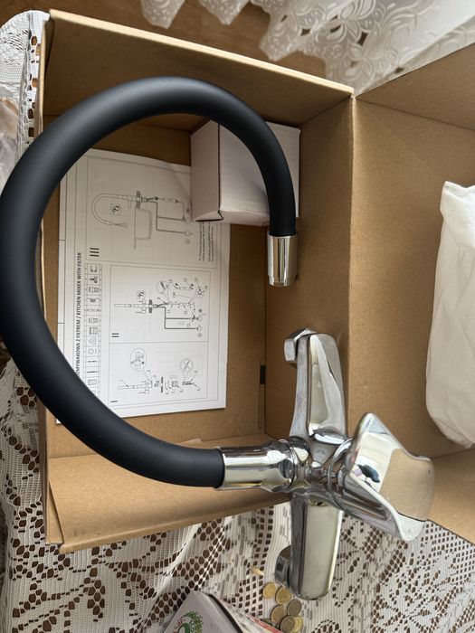 Bateria scienna z elastyczna wylewka