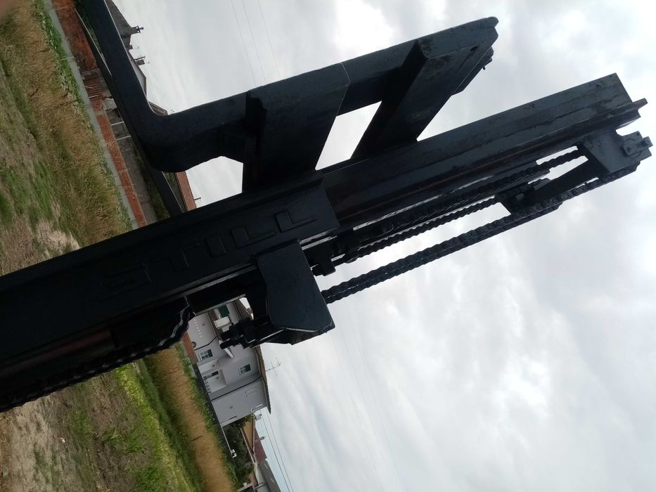 torre elevaçao hidraulica porta paletes pronta engatar trator agricola