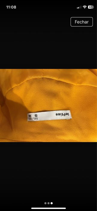 Blazer amarelo torrado