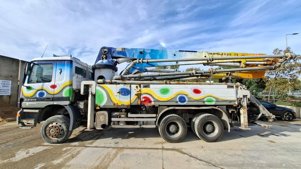 ACTM Actros 3340 6X6 + Schwing Kvm 34  Mb Actros 3340 6X6 + Schwing Kvm 34
