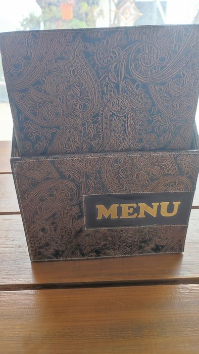 Menu de restaurante