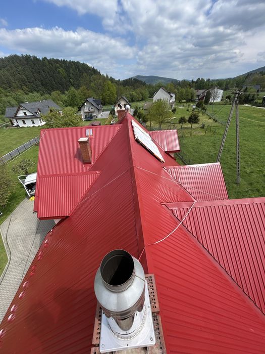 Malowanie dachow i elewacji