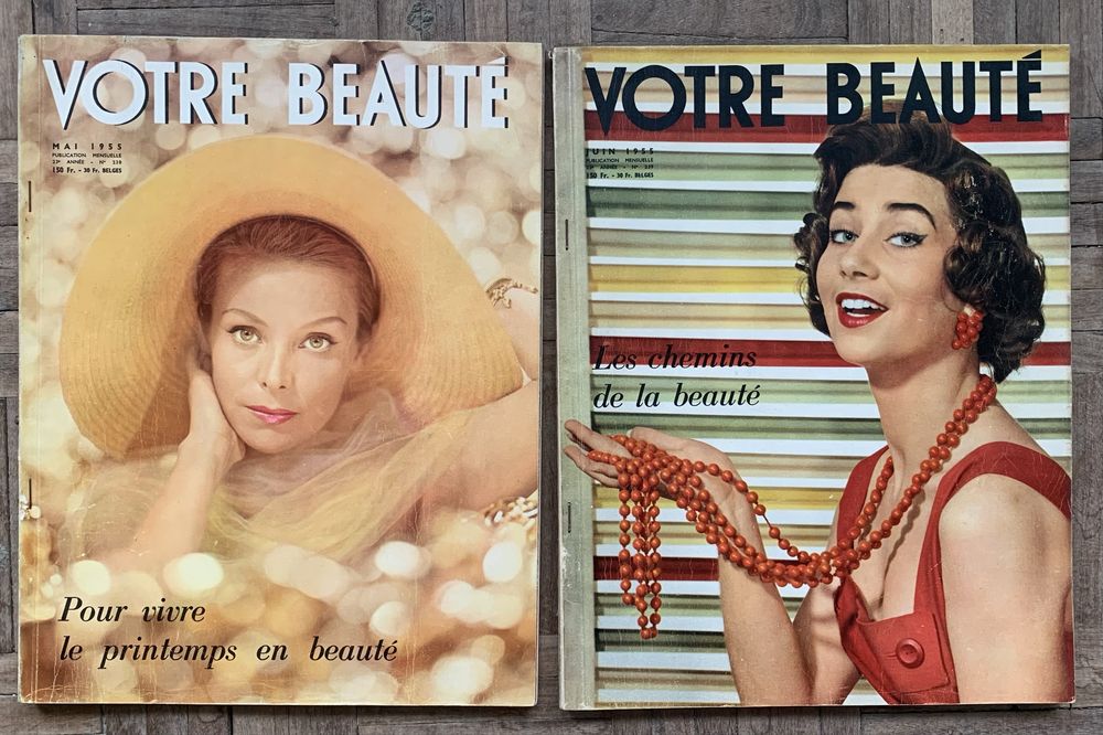 Revistas votre beaute 1955
