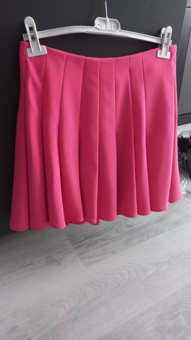 Spódnica H&M, malinowa