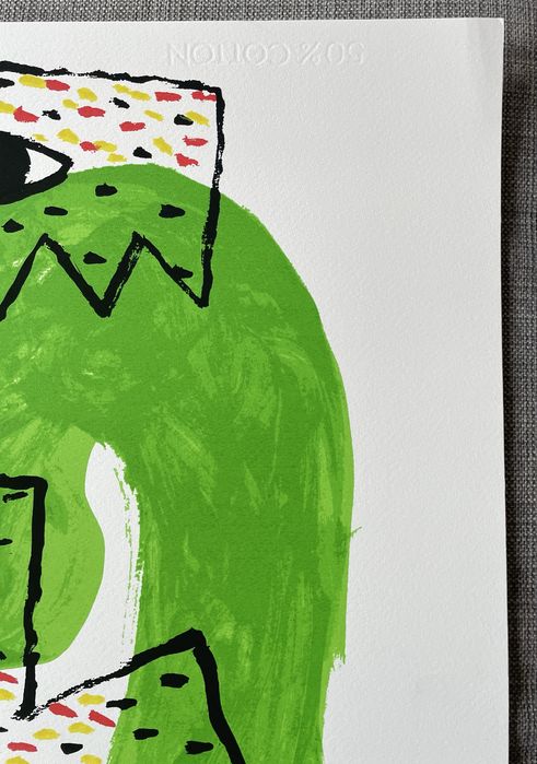 Personagem Verde de José de Guimarães