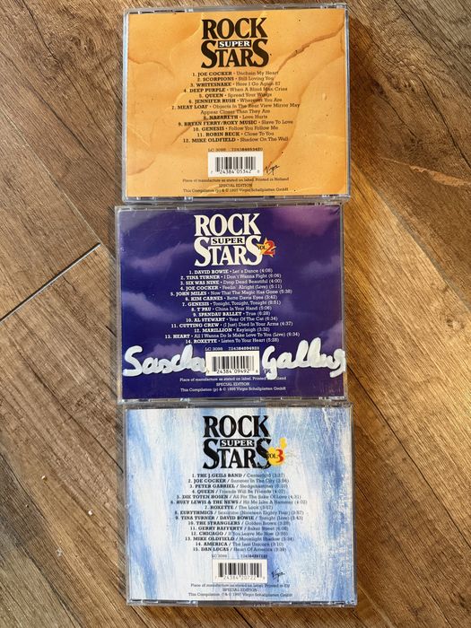 Rock Stars 3 super płyty CD oryginalne stan bdb cena za komplet
