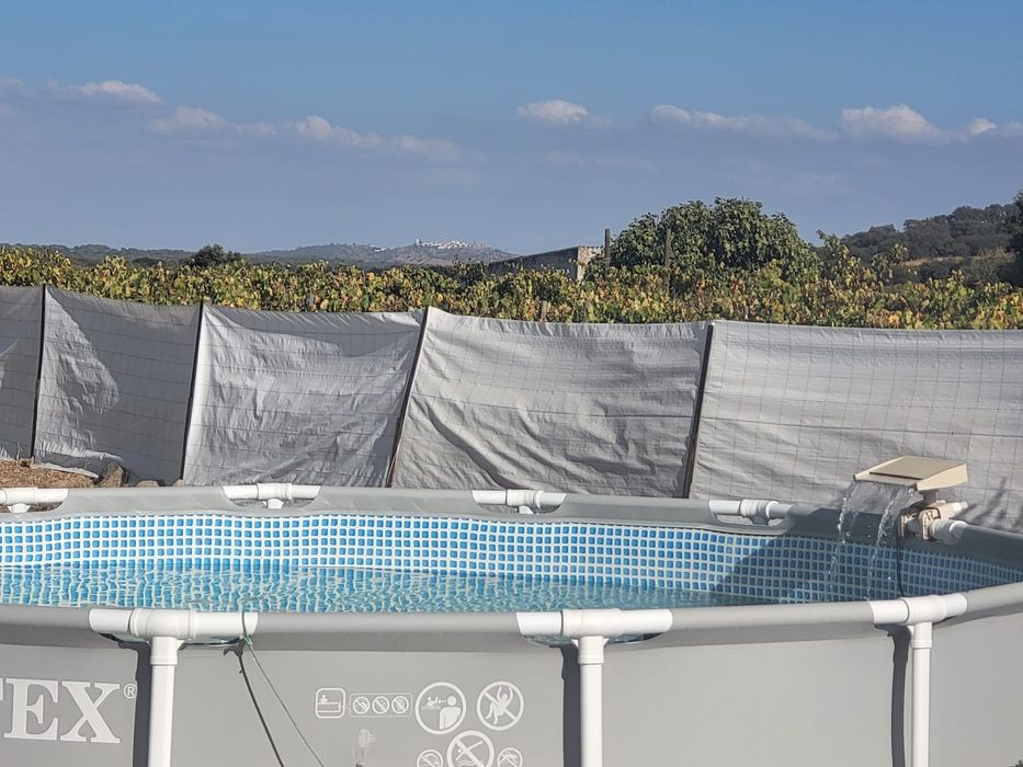 Piscina com 15 dias de uso