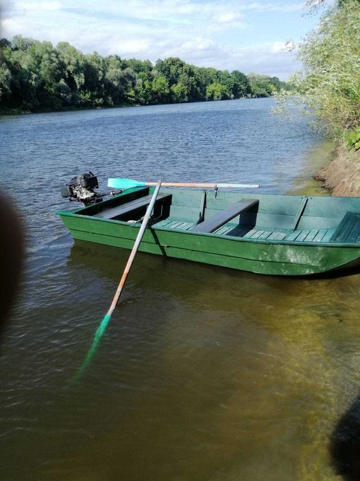 Човен алюмінієвий "Автобот" з мотором