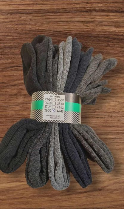 Skarpety męskie frotte 5 par 20 zł