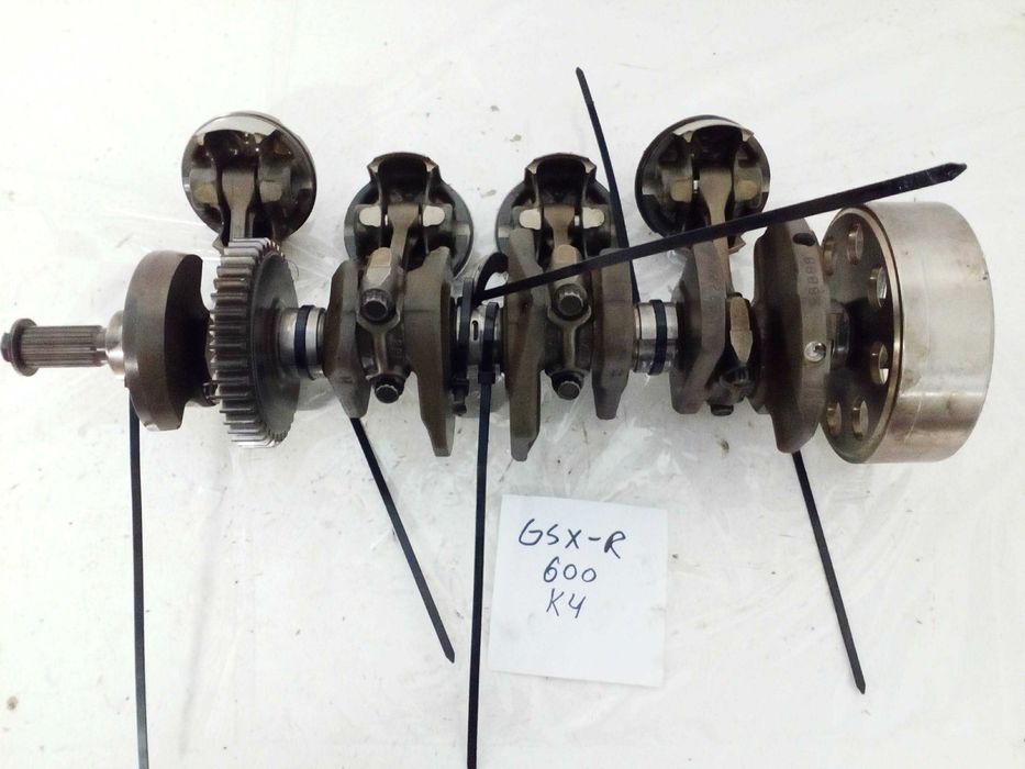 Suzuki gsx r 600 , gsxr k4 k5 wał korbowy korbowody panewki komplet