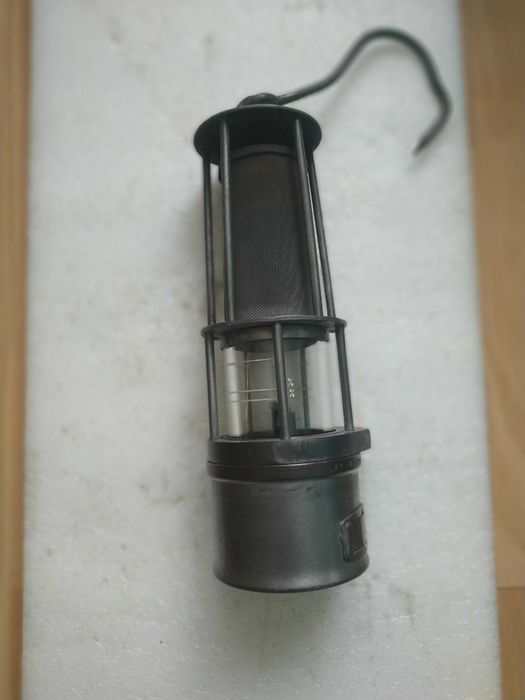 Lampa górnicza stara